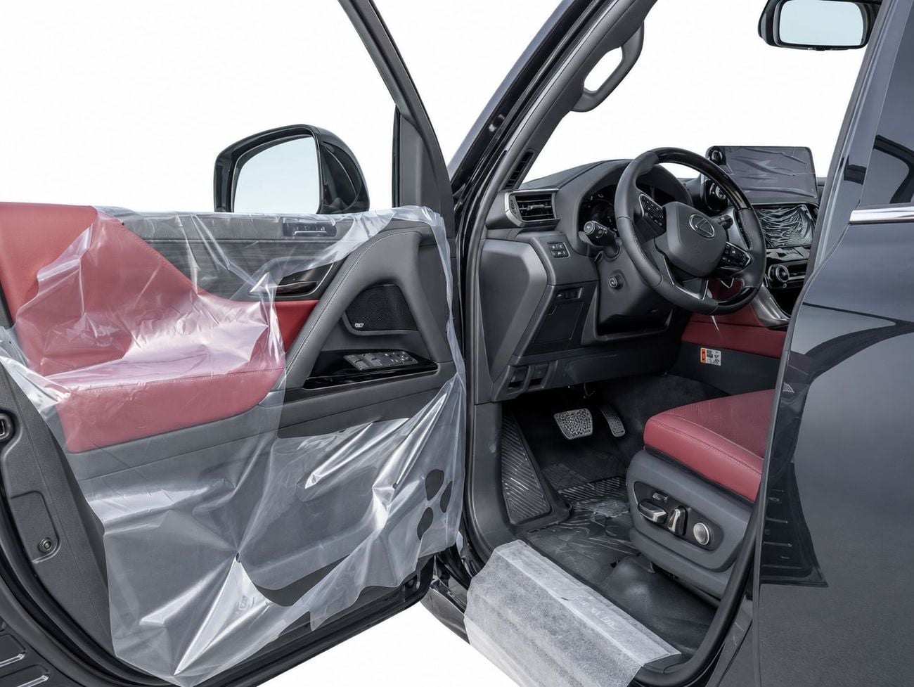 لكزس LX 600 Urban ECTAV0001 - لكزس LX600 أوربان 2026 - محرك بنزين 3.5 لتر، ناقل حركة أوتوماتيكي - لون أسود مع مقصورة د
