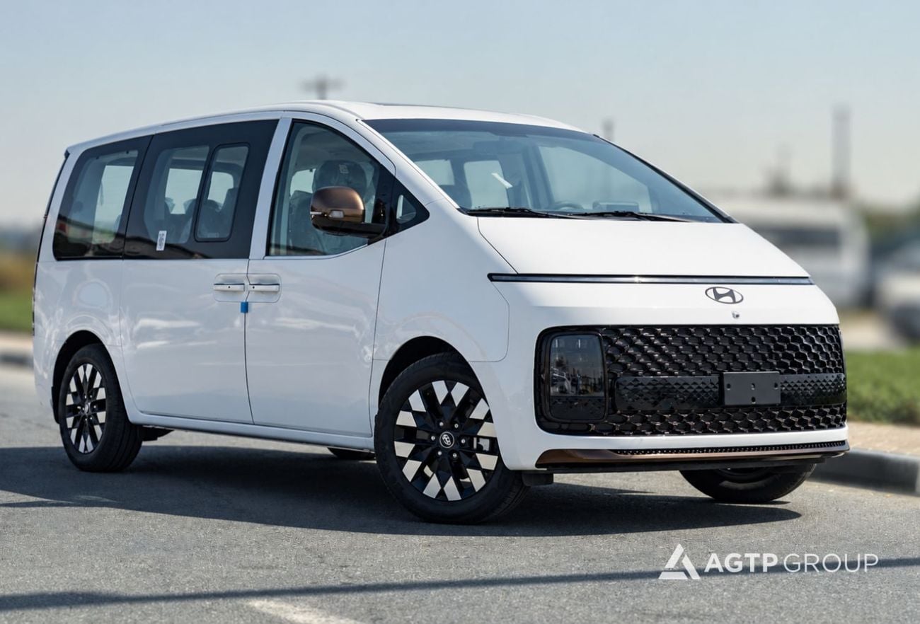 Hyundai Staria LUXURY 3.5L V6 Petrol | FULL OPTION | 2026 | Automatic | 7-Seater | Brown Interior | Dual Sunroof | BOSE Au