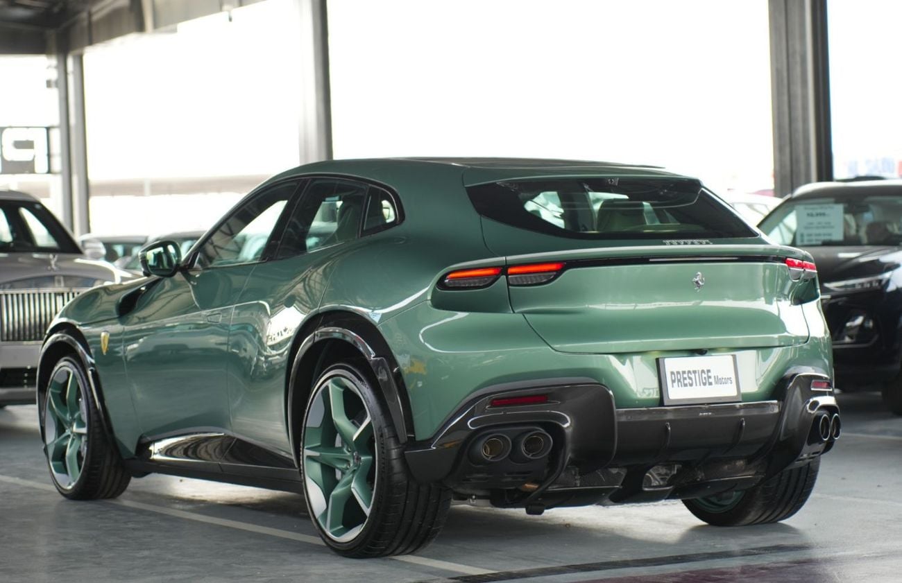 Ferrari Purosangue STANDARD 6.5 V12 715HP Tailor made Verde Dora (green) Export Price