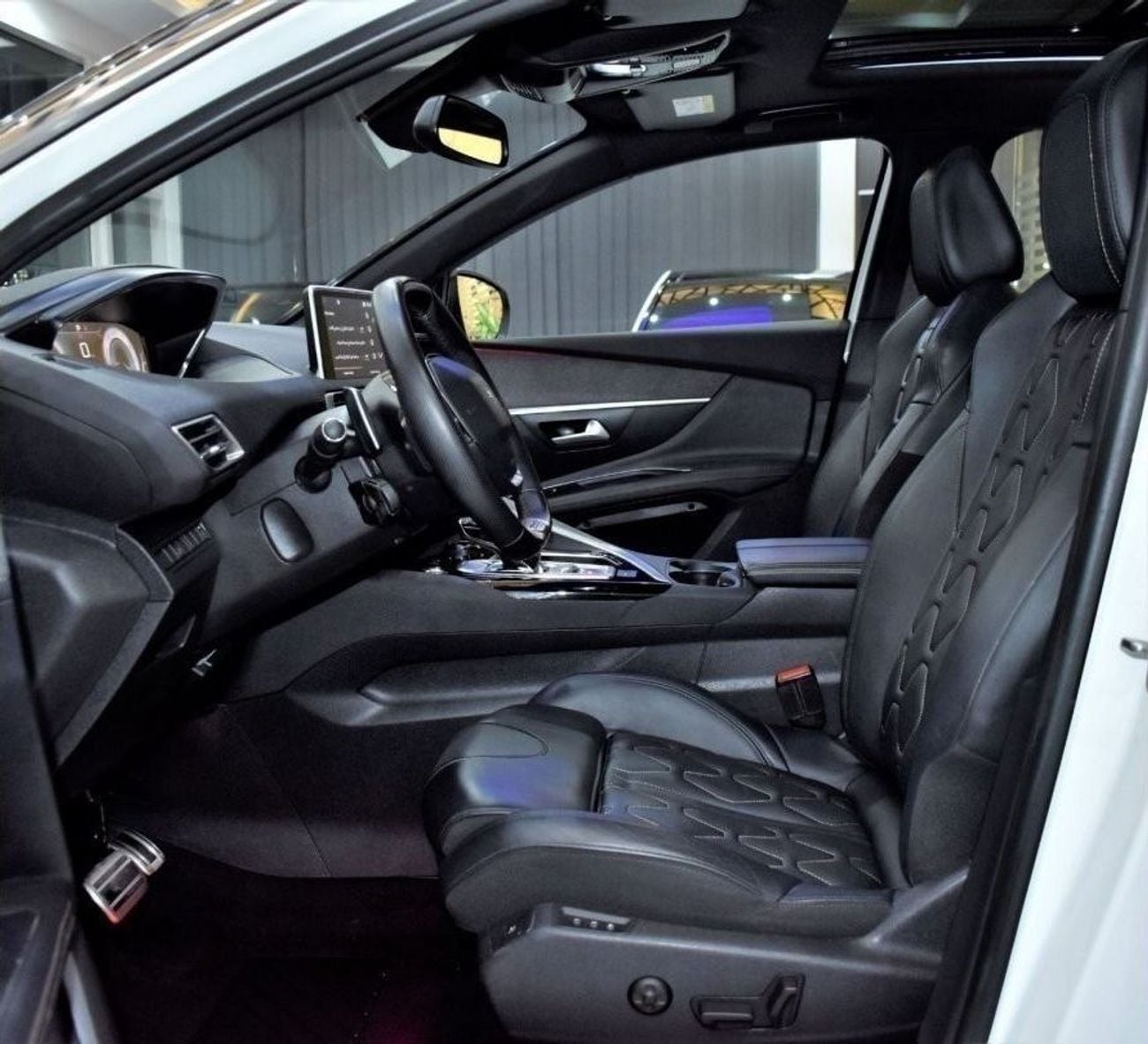 Peugeot 3008 GT LINE EXCELLENT DEAL for our Peugeot 3008 Turbo ( 2020 Model ) in White Color GCC Specs