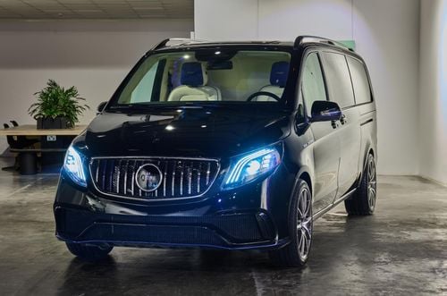 Mercedes Benz V300 AVANTGARDE "LA REINE" VIP MERCEDES V-CLASS GCC V300 ADDITIONAL REAR AC - 3 YEAR WARRANTY by ROYAL CUSTOMS
