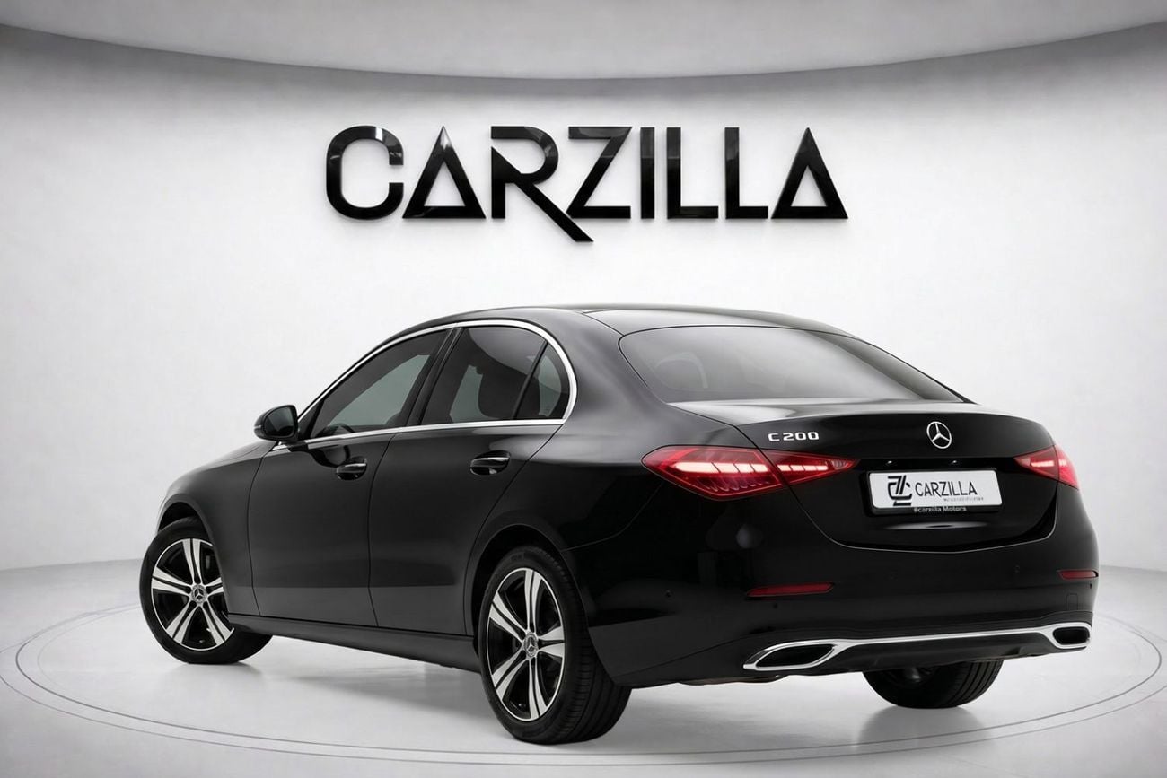 Mercedes Benz C200 STANDARD AED 2,154 / Monthly l Mercedes-Benz C200 l Excellent Condition