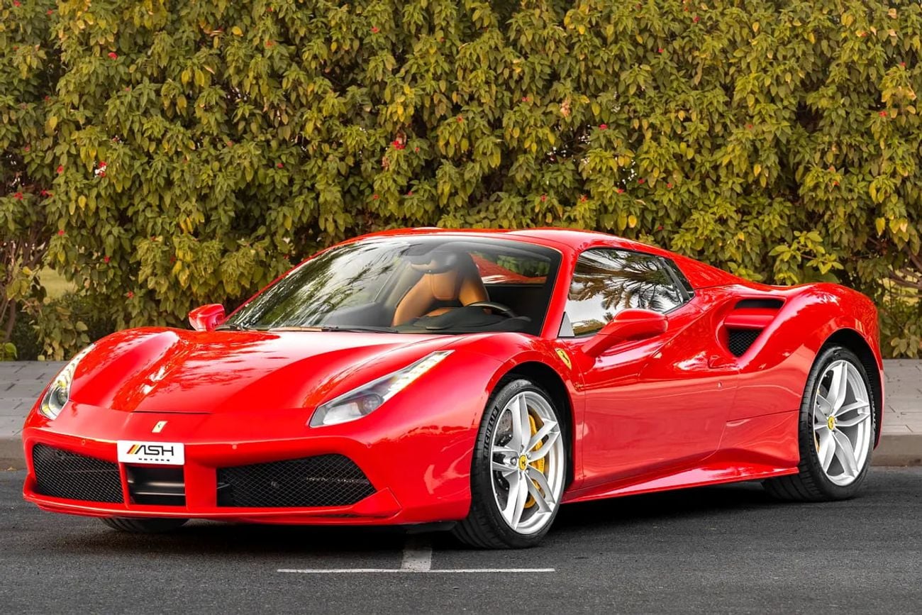 فيراري 488 سبايدر ستاندارد GCC | 35,000 KM | Power Craft Exhaust