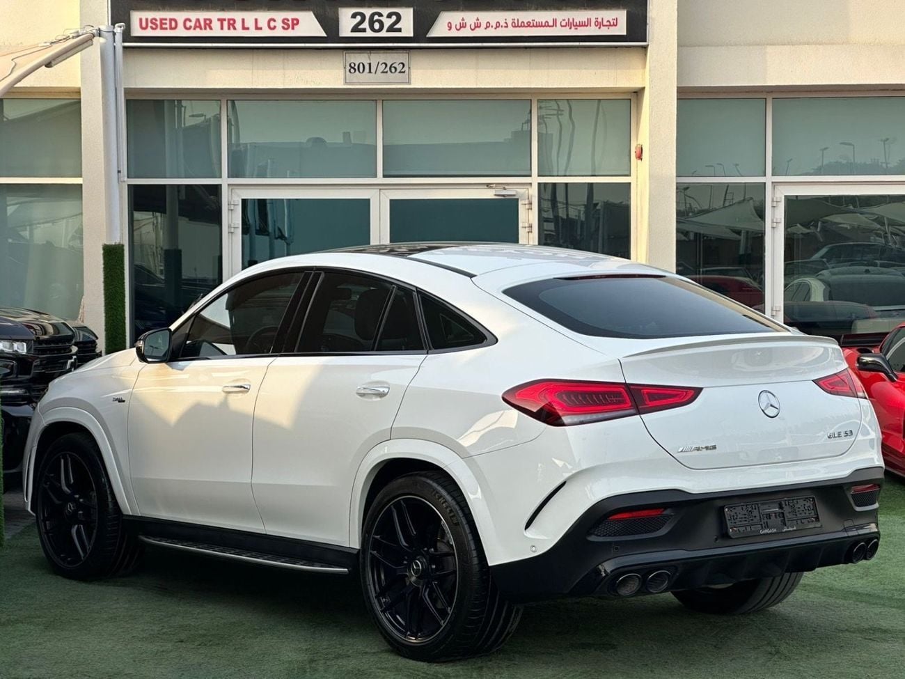 Mercedes Benz GLE53 AMG COUPE 4MATIC+ Premium + 3.0L MERCEDES BENZ AMG GLE 53 GCC 2021 Full Service History (under Warranty) (Gargash) Ori