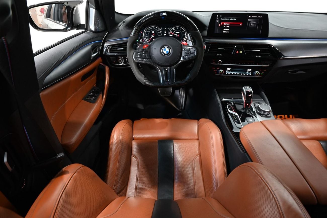 بي أم دبليو M5 Competition 2019 BMW M5 F90 Competition, Service History, 1 Year Warranty, Excellent Condition, Clean Title