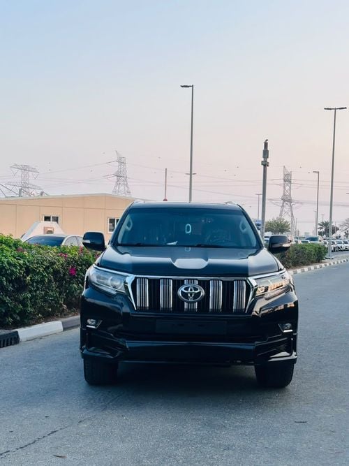 Toyota Prado VXR 2016model Modified 2024 2.7L v4 petrol Engine Colour Black Transmission Automatic Interior Brown Sun
