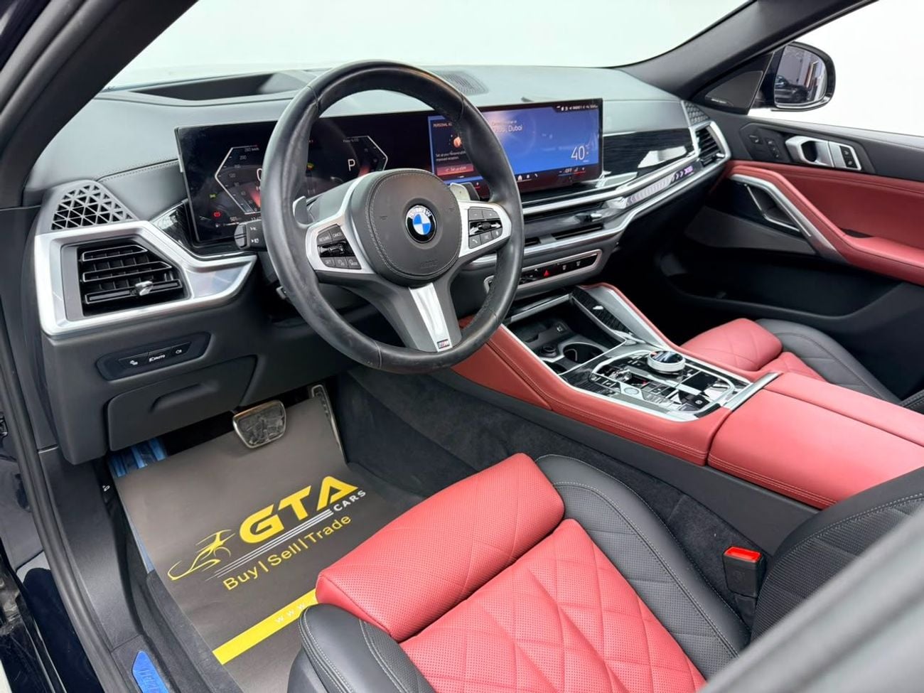 BMW X6 XDRIVE40I M SPORT 2024 BMW X6 xDrive40i M-Sport PRO, 2028 BMW Warranty + Service Pack, Full BMW Service History, GCC
