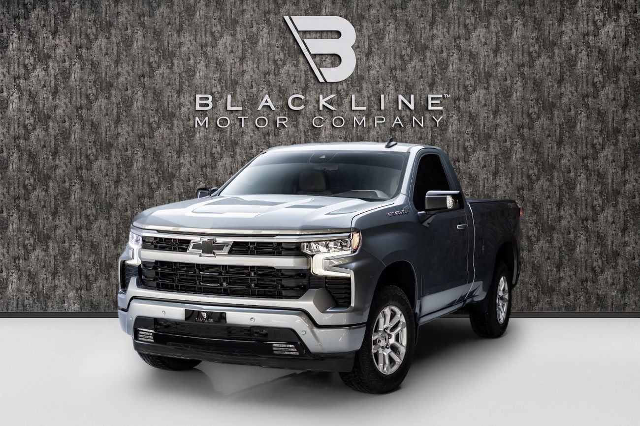 Chevrolet Silverado 1500 REG/CAB RST BUY NOW, PAY 2027 | THE BLACKLINE STANDARD | 2030 Chevrolet Warranty, Full Service History, GCC