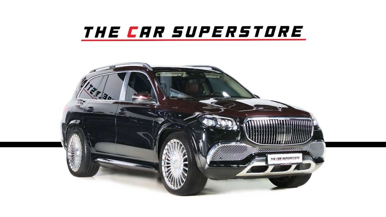 مرسيدس مايباخ gls600 مايباخ Mercedes Benz GLS 600 Maybach-GCC-Full Service History-VIP Seats-High Specs-Luxury SUV
