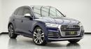 Audi SQ5 STANDARD STD 2020 Audi SQ5 Quattro, 1 Year Unlimited Km Warranty, Full Audi Service History, GCC