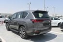 لكزس LX 700h SIGNATURE محرك V6 سعة 3.5 لتر بشاحن توربيني مزدوج + هجين، موديل 2026، اللون رمادي