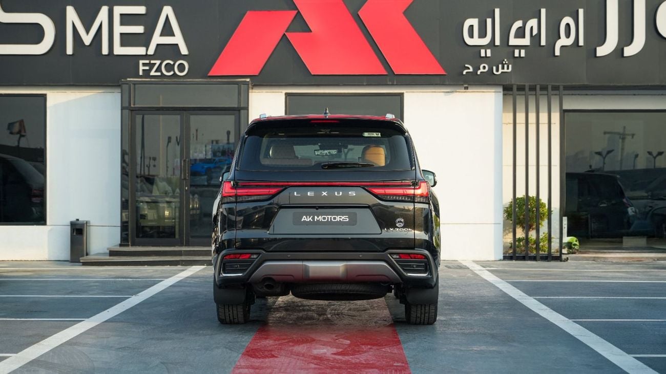 لكزس LX 700h SIGNATURE 3.5 HYBRID Black-Tan 2026 Export Only