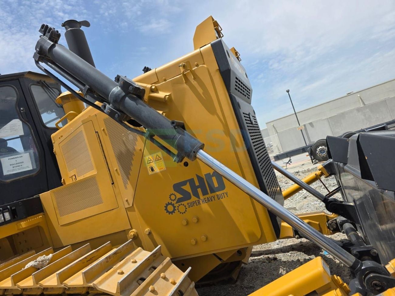 اخرى Powerplus D155B-II Crawler Bulldozer MY-2023