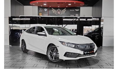Honda Civic LX AED 950 P.M | 2020 HONDA CIVIC 1.6 L | MID OPTION | GCC | UNDER WARRANTY