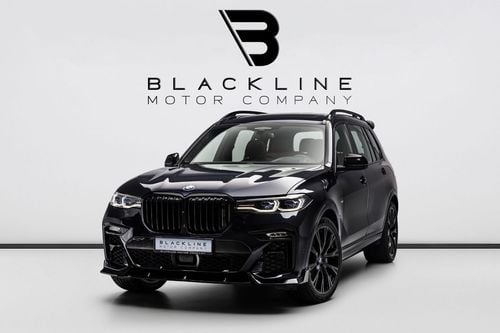 بي أم دبليو X7 M50i BUY NOW, PAY 2027 | THE BLACKLINE STANDARD | 12 Months Warranty, GCC