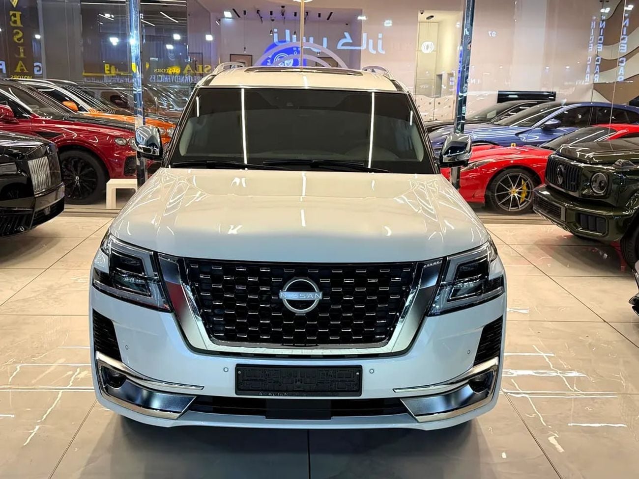 نيسان باترول LE بلاتينيوم سيتي PLATINUM LE-V8 – MODEL