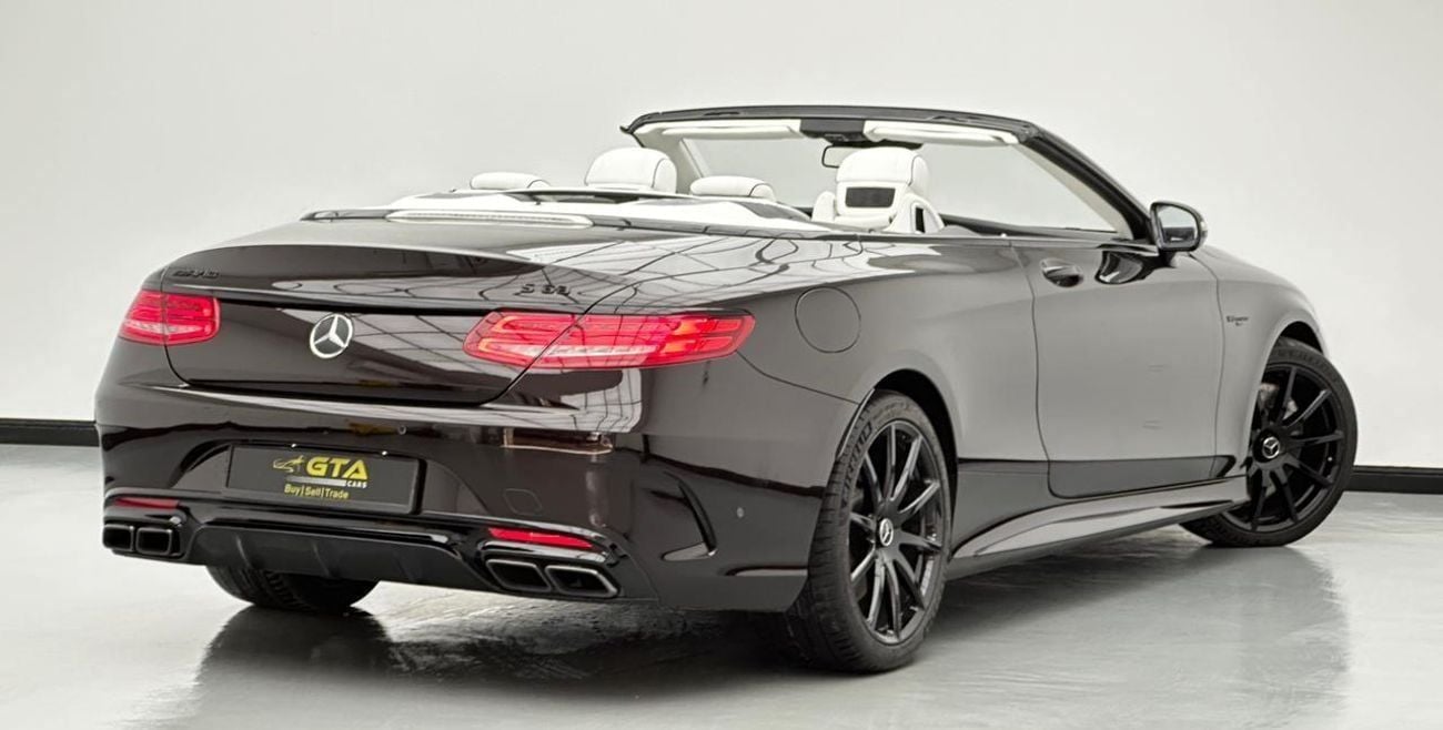 Mercedes Benz S63 AMG STANDARD STD 2017 Mercedes-Benz S63 AMG Cabriolet, Full Option, Flagship AMG, Immaculate Condition, GCC
