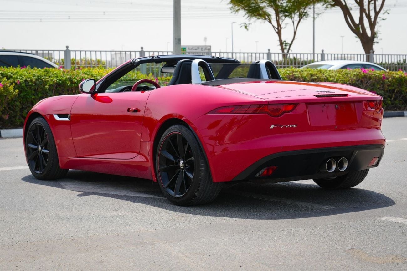 جاكوار F Type STANDARD سيارة مكشوفة موديل 2014 بمحرك V6 سوبرتشارج! بمواصفات خليجية