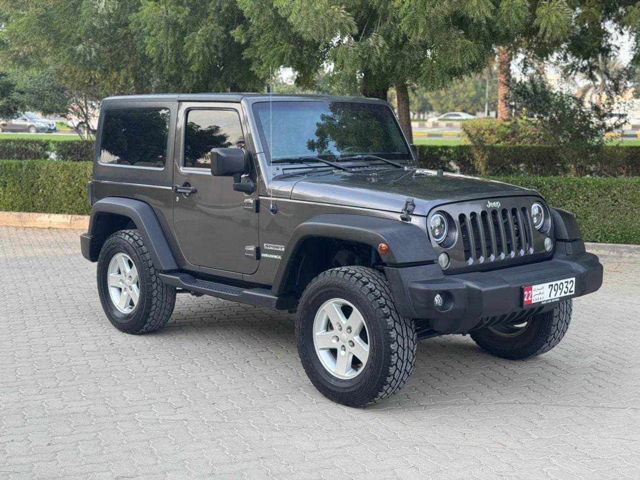 Jeep Wrangler SPORT Gulf specification, original paint, 6-cylinder, four-wheel drive
