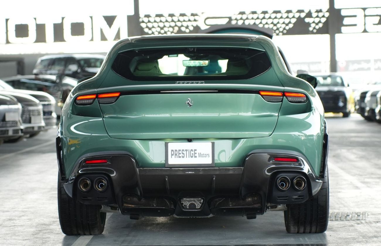 Ferrari Purosangue STANDARD 6.5 V12 715HP Tailor made Verde Dora (green) Export Price