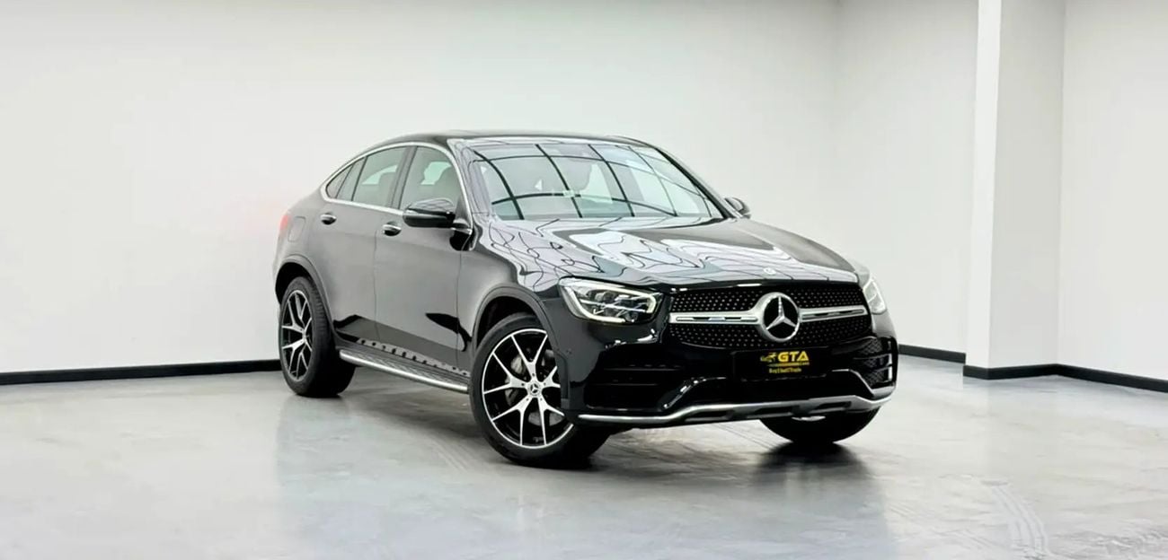 Mercedes Benz Glc 220d 4matic GLC200 4MATIC Coupe, MB Warranty + Service Pack, Fully Loaded, GCC