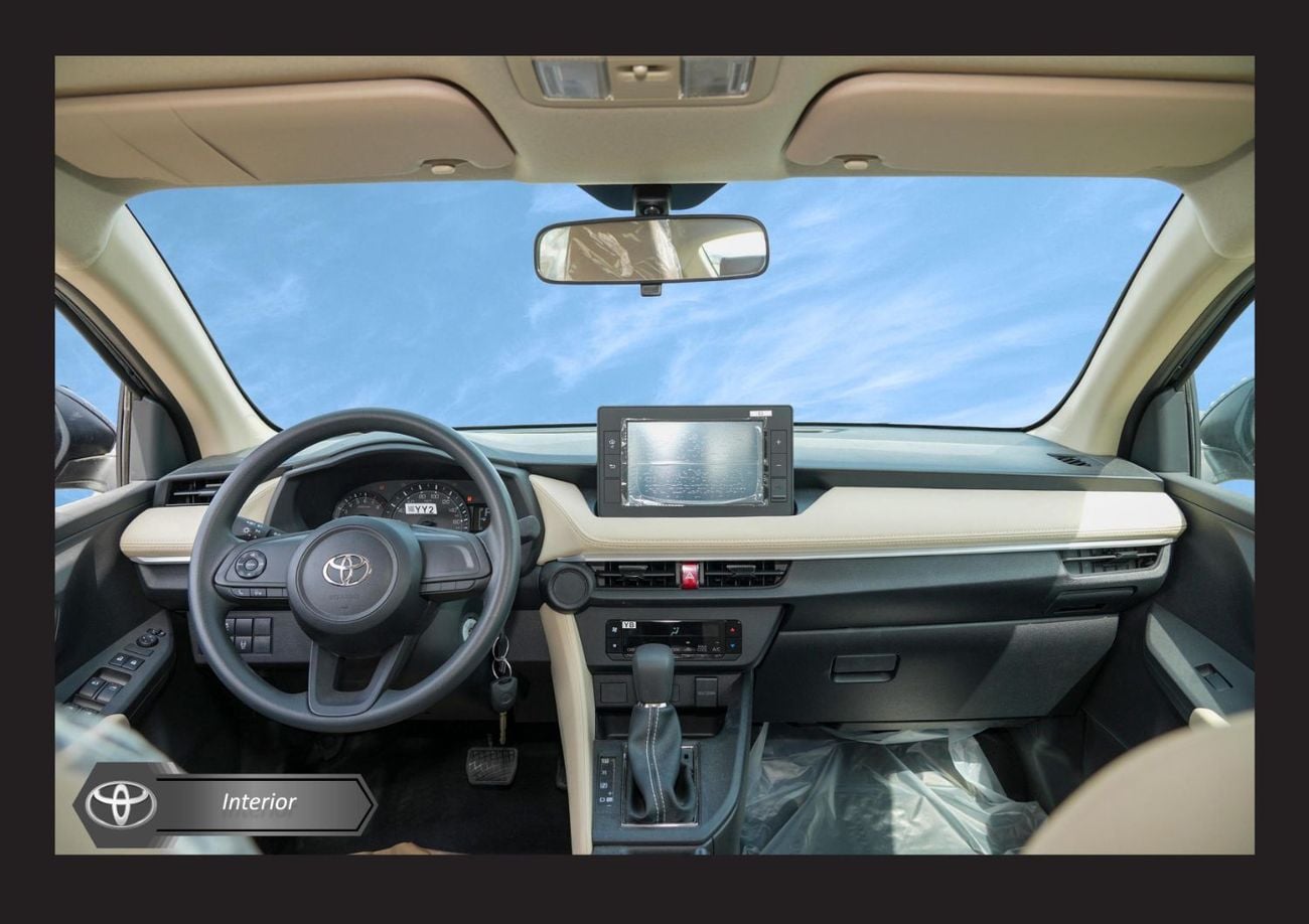 تويوتا يارس E TOYOTA YARIS 1.5L E SEDAN STD(i) A/T PTR 2026