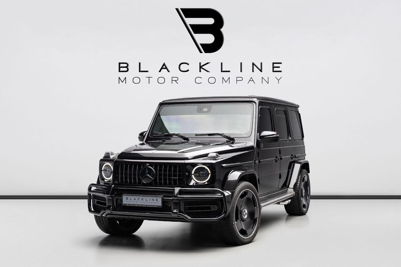 Mercedes Benz G63 AMG STANDARD BUY NOW, PAY 2027 | THE BLACKLINE STANDARD | Mercedes Warranty + Service Contract, GCC