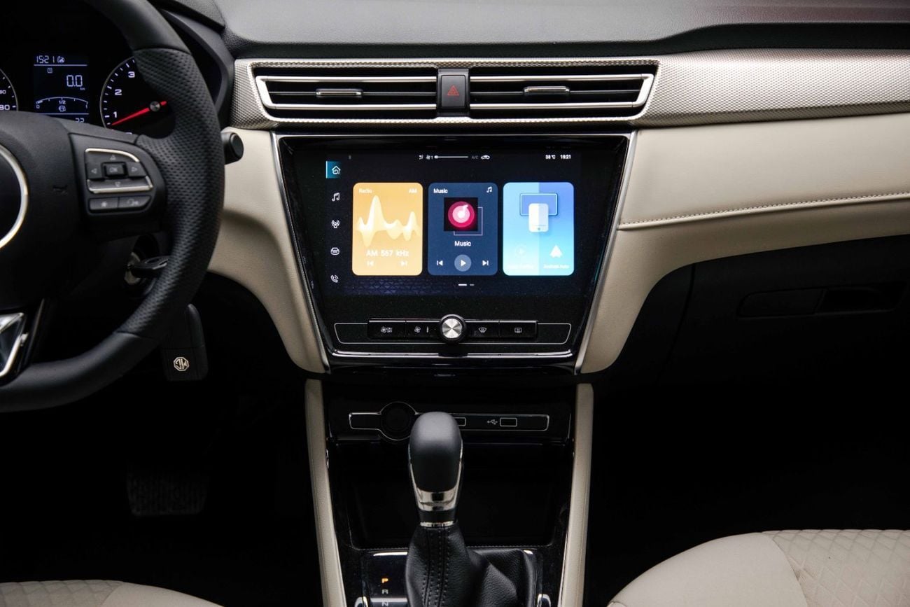 MG 5 STANDARD STD 1.5L - White Inside Beige | Export Only