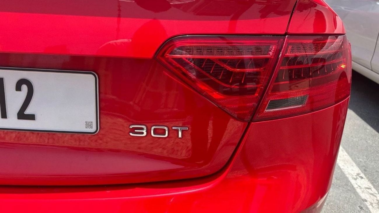 Audi A5 S-Line V6 Audi A5 2013 GCC specs