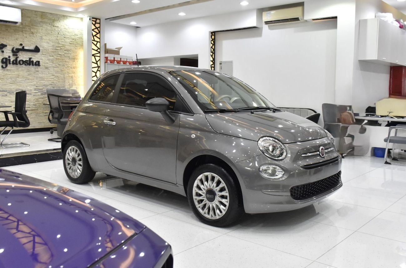 Fiat 500 DOLCEVITA EXCELLENT DEAL for our Fiat 500 Dolcevita ( 2024 Model ) in Grey Color GCC Specs