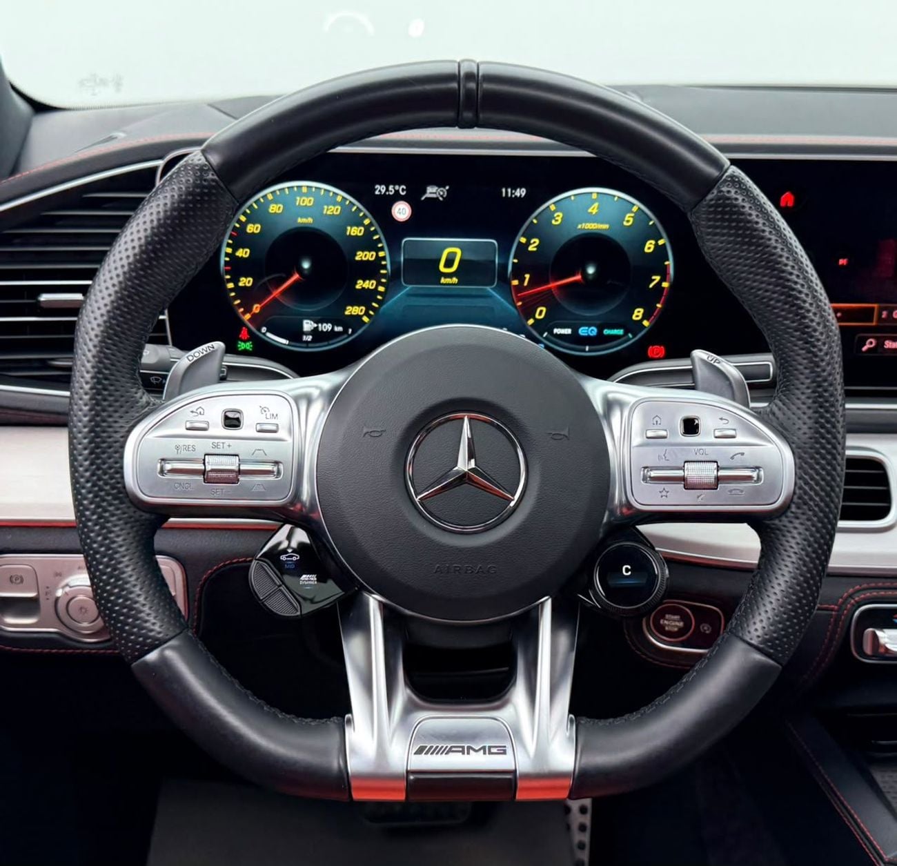 Mercedes Benz GLE53 AMG 4MATIC 2021 Mercedes-AMG GLE 53 4MATIC+, Agency Warranty+Full Service History, GCC Specs