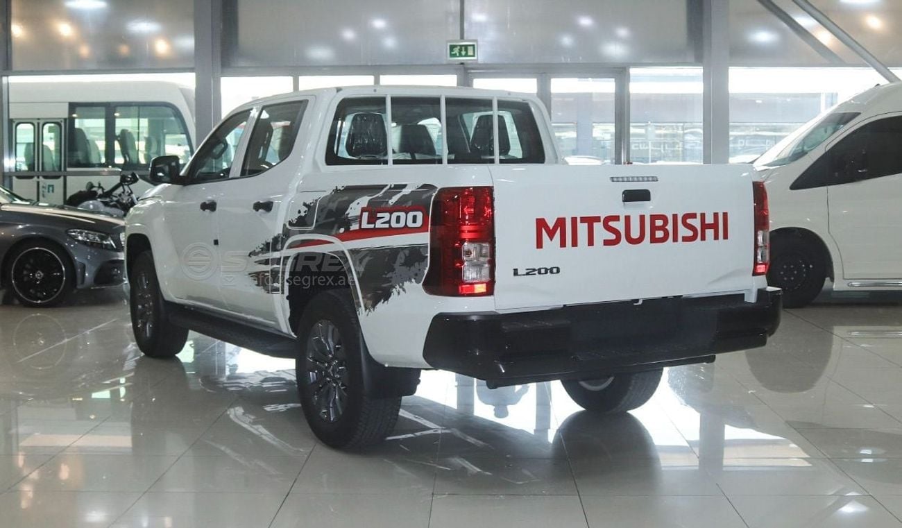 Mitsubishi L200 GLS . DC . 2.4L Petrol 4WD 5-Speed Manual . 5 Seats . 4 Doors . 2027 Model . For Export