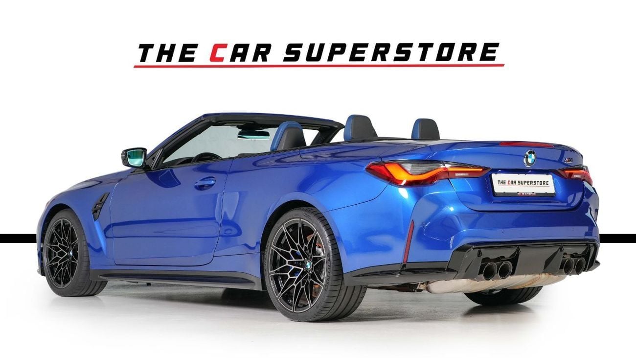 BMW M4 COMPETITION 3.0L X-Drive Convertible-Special Color-Shadow Line Exterior Look