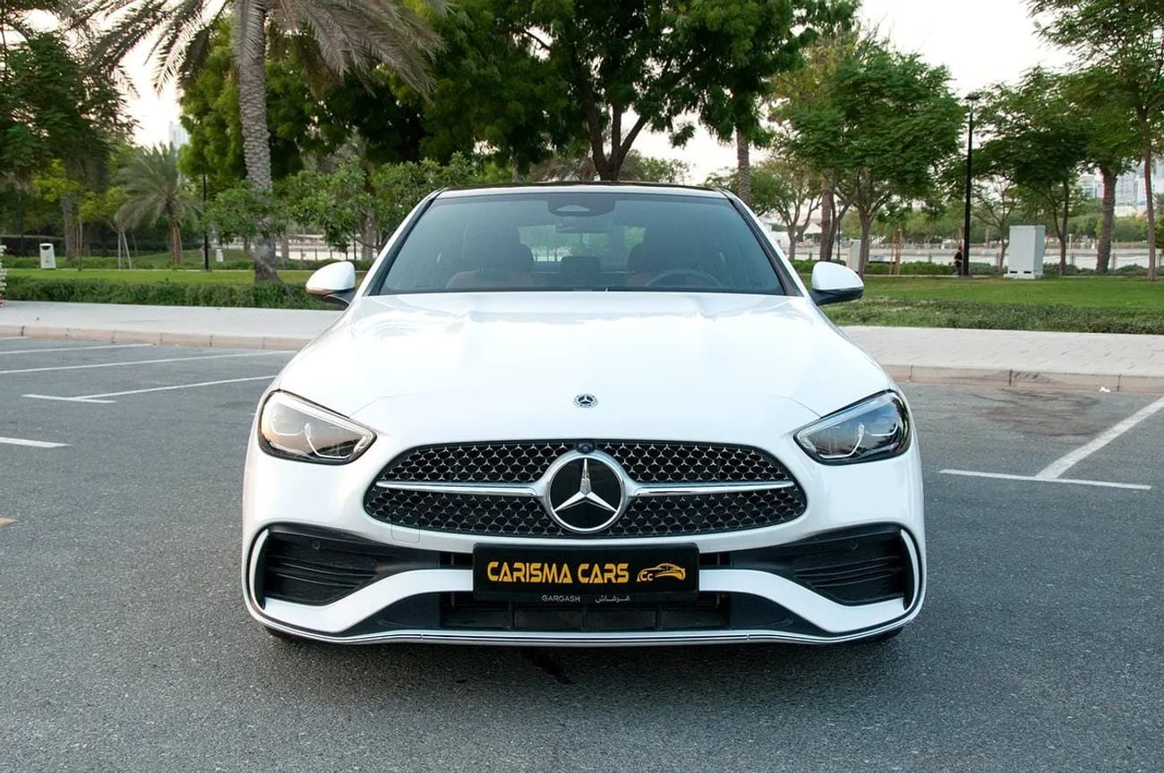 Mercedes Benz C200 C200 Premium Advanced | GCC Specs | Garagash Warranty And Service Contract 105000Kms