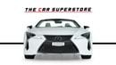Lexus LC500 TITANIUM Convertible-GCC-Collectors Car-Mint Condition-Naturally Aspirated V8