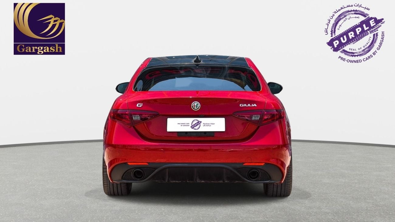 Alfa Romeo Giulia VELOCE | 2022 | Special Offer | 18-30 Sep | Gargash Warranty & Service | Free insurance | Finance from 0.9