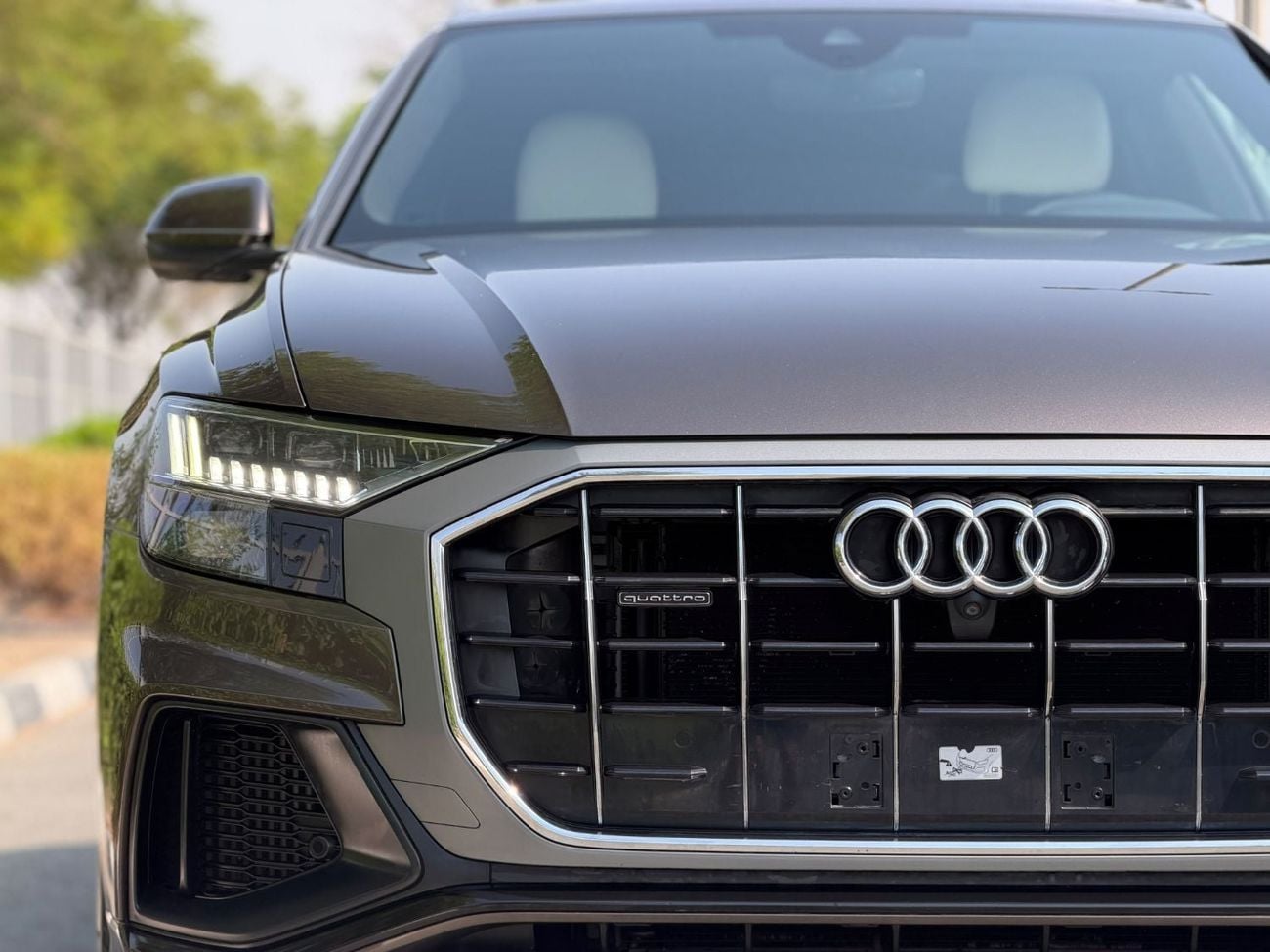Audi Q8 55 TFSI S-LINE Audi Q8 2019 Gcc V6 o e owner