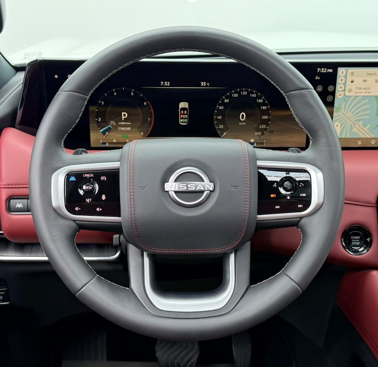 نيسان باترول LE PLATINUM CITY 2025 Nissan Patrol LE Platinum City, Agency Warranty, Full Service History, GCC Specs