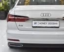 أودي A6 45 TFSI عرض ممتاز لسيارة أودي A6 45TFSi (موديل 2020) باللون الأبيض بمواصفات خليجية