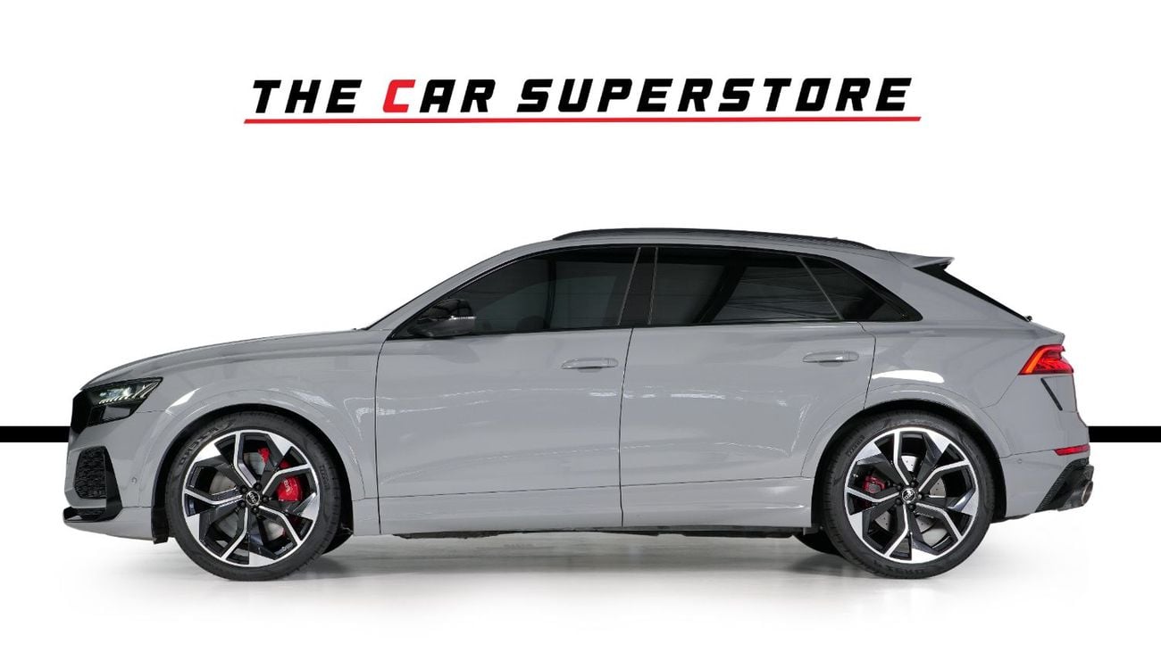 Audi RSQ8 STANDARD TFSI quattro 4.0L GCC-Nardo Grey-AKRAPOVIC Sports Exhaust System-Black Interior