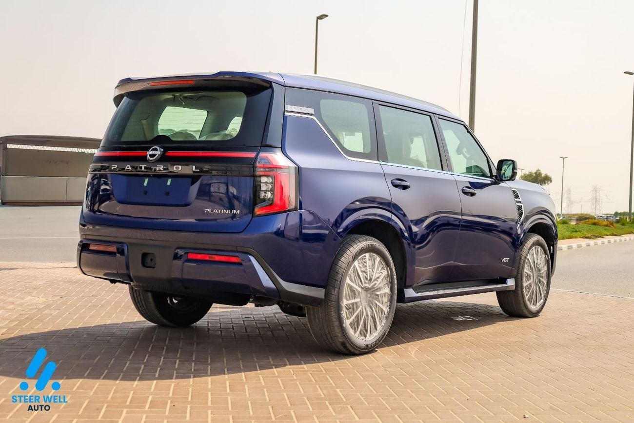 Nissan Patrol LE PLATINUM CITY 2026 | GCC | 3.5L V6 | AWD | Beige Interior | 8-Seater | Height Control | Export