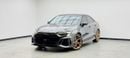 Audi RS3 STANDARD 2024 Audi RS3, 2027 Audi Warranty, 2029 Audi Service Pack, Low Km, Fully Loaded, GCC