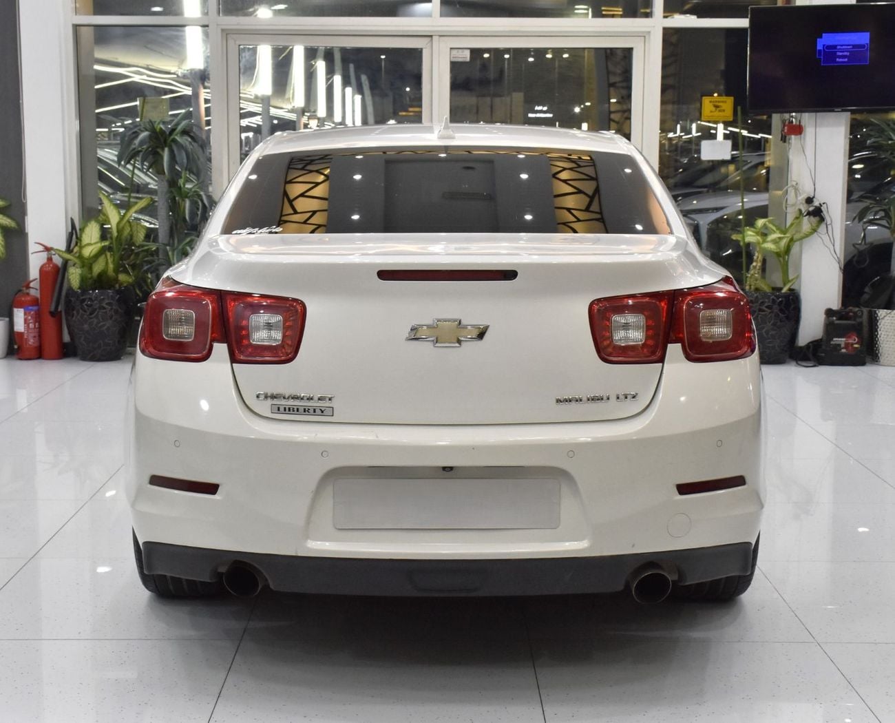 Chevrolet Malibu LTZ LTH EXCELLENT DEAL for our Chevrolet Malibu LTZ ( 2015 Model ) in White Color GCC Specs