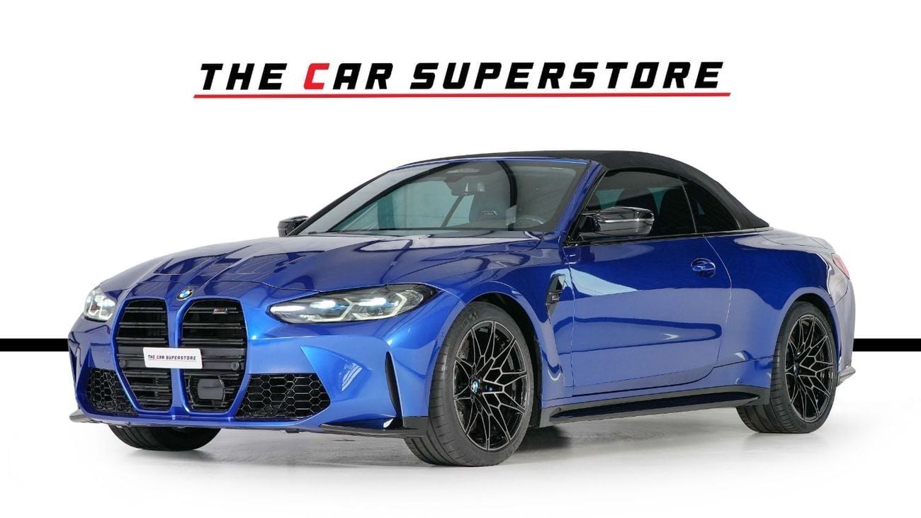 BMW M4 COMPETITION 3.0L X-Drive Convertible-Special Color-Shadow Line Exterior Look