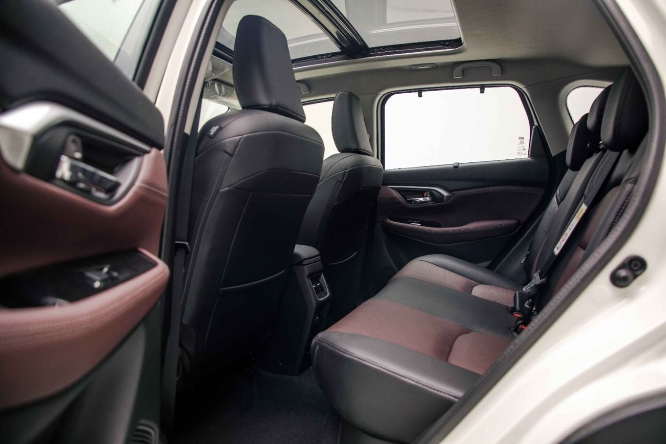 Toyota Urban Cruiser GLX 1.5L - Pearl White and Black Inside Dark Red | Export Only