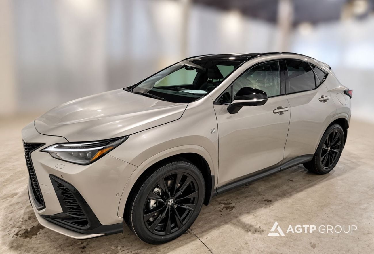 Lexus NX 350h PLATINUM 2.5L Hybrid | FULL OPTION | Automatic e-CVT | AWD | Canadian Specs | Golden Metallic | F SPORT Styli