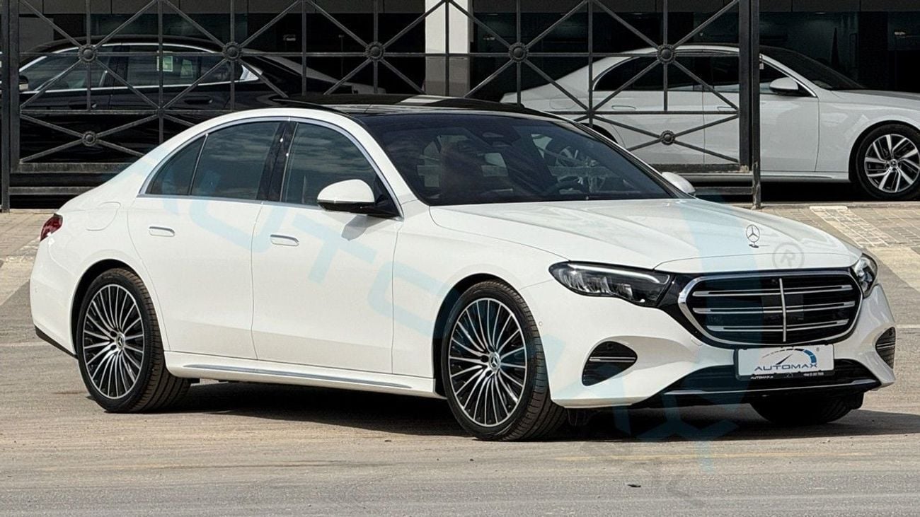 Mercedes Benz E200 Exclusive (For Export , НА ЭКСПОРТ) Exclusive EQ Boost 2.0L RWD GCC 2026 Без пробега