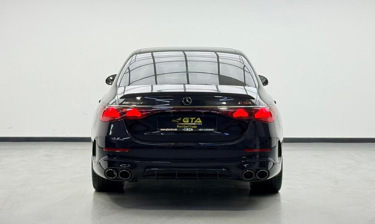 مرسيدس بنز E 53 AMG 4MATIC+ HIGH مرسيدس بنز E53 S AMG موديل 2026، ضمان مرسيدس بنز حتى 2030، مقصورة داخلية من ألياف الكربون، عداد كيلو