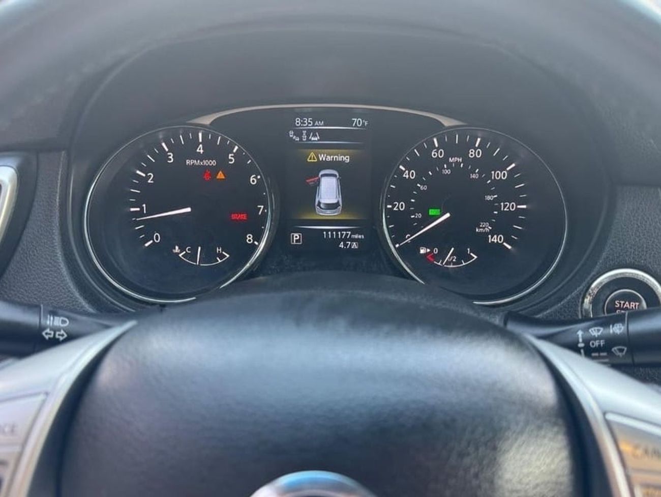 Nissan Rogue SL 2.5L V4 / PANORAMIC SUNROOF / AWD / 360 CAMERA / 7 SEATS / REAR AC