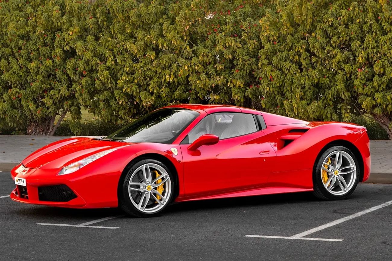 فيراري 488 سبايدر ستاندارد GCC | 35,000 KM | Power Craft Exhaust